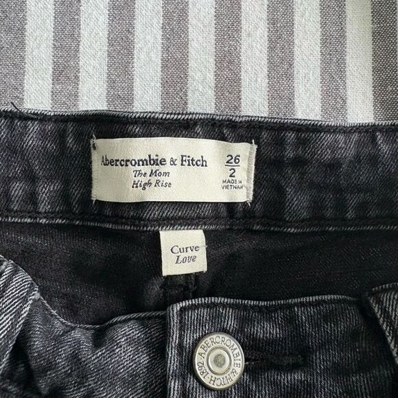 Abercrombie & Fitch Gray Straight Leg Jeans - Picture 2 of 7